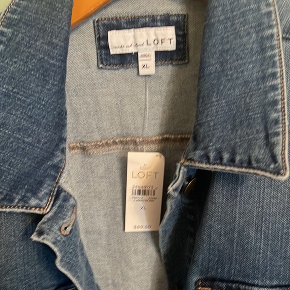 Loft XL jeans jacket - Picture 2 of 5